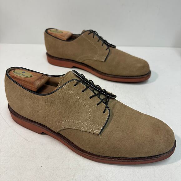 VERY GOOD Rancourt & Co. x Cole Haan Suede Bucks Plain Toe Bluchers USA 11 D main image 6